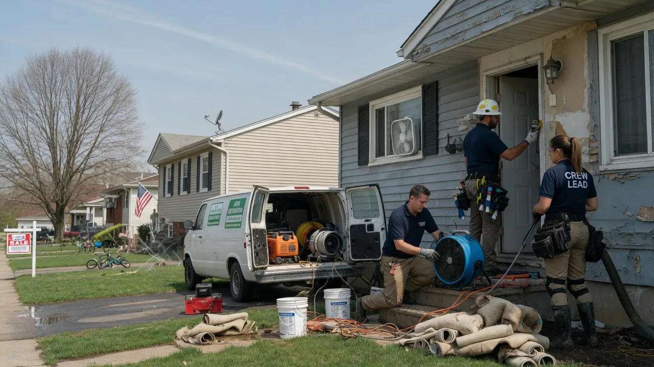 Flood Cleanup in Pewamo, MI near me